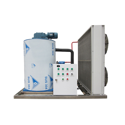 Hotels 3 tons commercial freshwater /seawater flake ice machine for supermarket and shopping malls