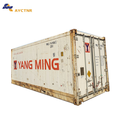 Standard 20ft Structure Second Hand Sea Worthy Storage And Shipping High Stock Refrigerated Machine Strong Cube Reefer Container For Sale
