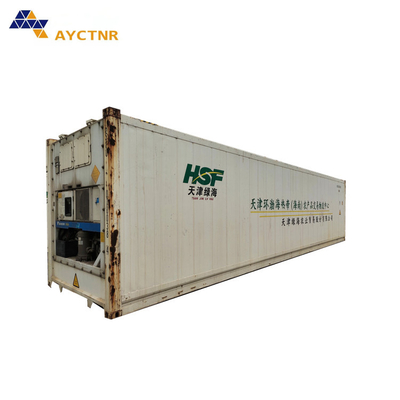 Storage and shipping 40 feet used freezer container blast freezer container with daikin king thermo carrier cooler with BV certified
