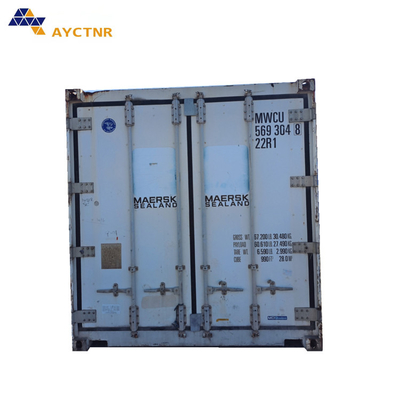 Storage &amp; Shipping CSC Certified Average Use Life 15 Years Aluminum T Floor Used 20ft Door To Door Carrier Thermo King Refrigerated Container