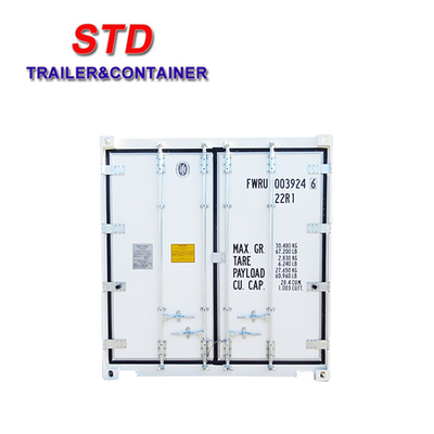 20 ft reefer refrigerated shipping container for cold food 28.4 cbm