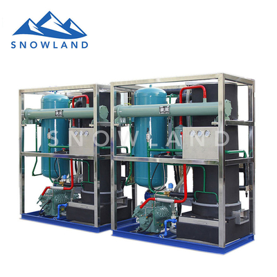 Factory SNOWLAND 20tons/day large capacity tube ice maker for transporting/preserving fruits and vegetables