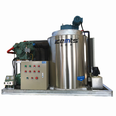 Food Storage Seawater Snowflake Ice Machine For Fish