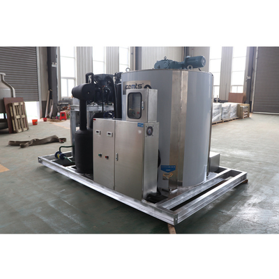 Industrial food storage flake ice maker machine used commercial flakeIce machines for sale