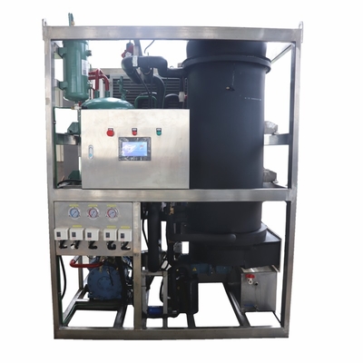 Commercial 5 Ton Transparent Tube Ice Making Machine For Drinks In Bars / Restaurant / Night Clubs / Hotels