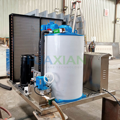 Industrial Morocco Small Manufacturing Salt Water Flake Ice Making Maker Machine for Fishing Ship